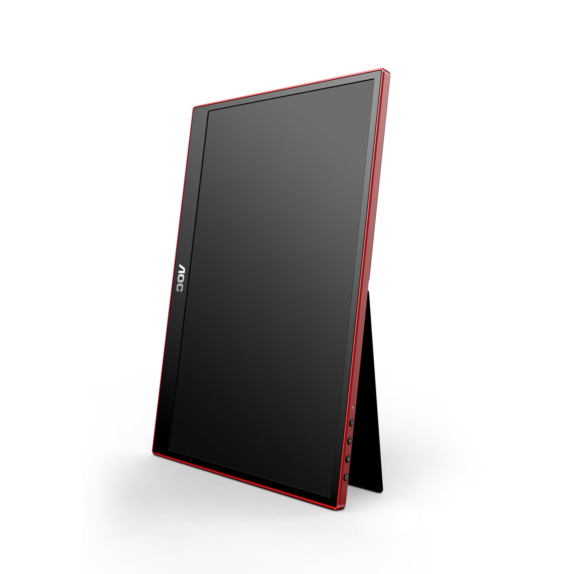 AOC 16G3 – Tragbarer Monitor, 15,6", IPS, 144 Hz, 250 cd/m², USB-C, FreeSync, VESA 50 × 50, Rot