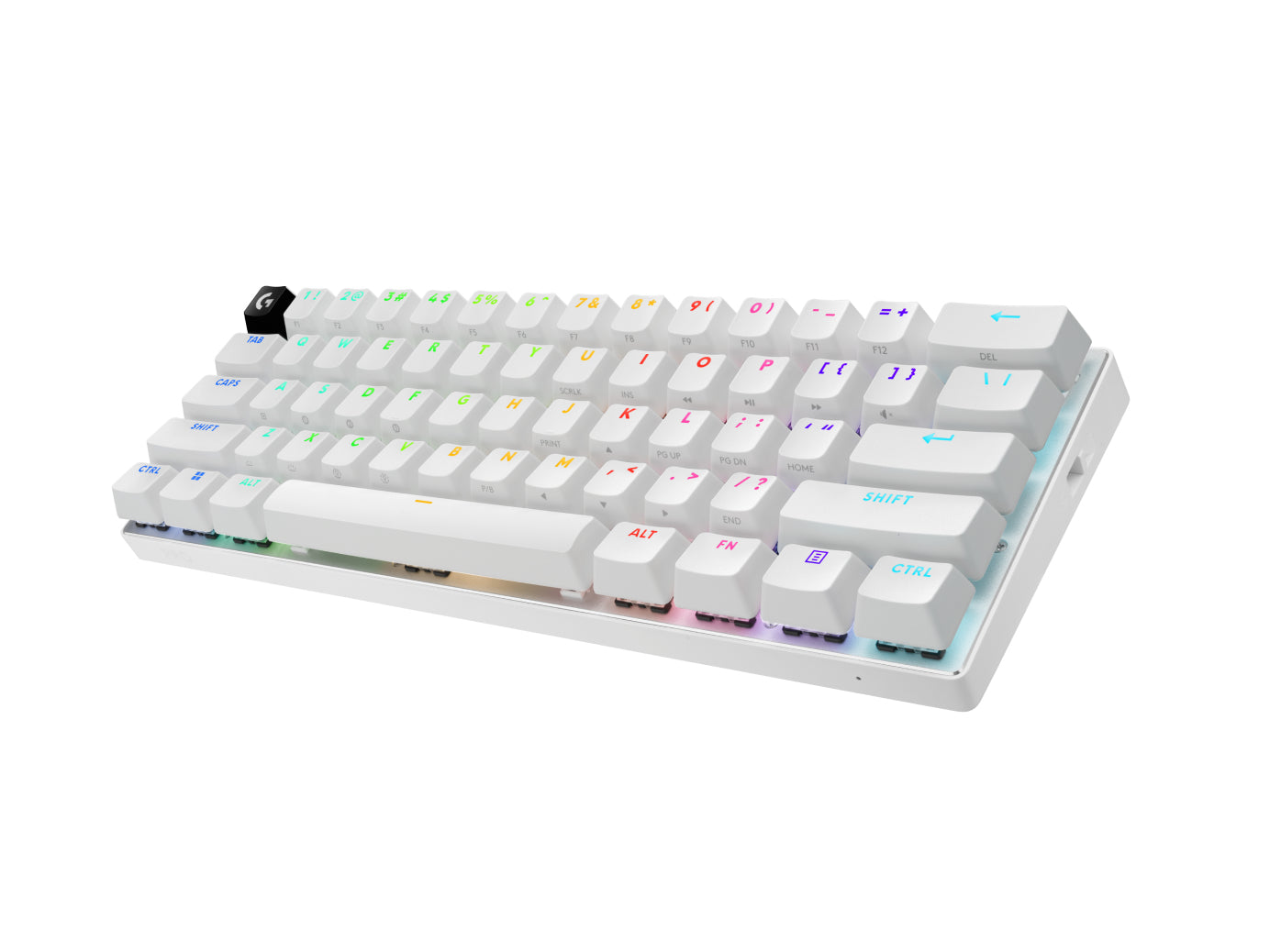Logitech G PRO X60 – Gaming-Tastatur 60% – Mechanisch, RGB – Bluetooth & 2,4 GHz, Nano-Empfänger – AZERTY (FR)