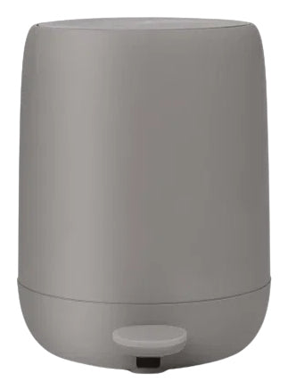 Blomus Kosmetikeimer Sono – 5 l – Kunststoff, rund – grau – Soft-Close