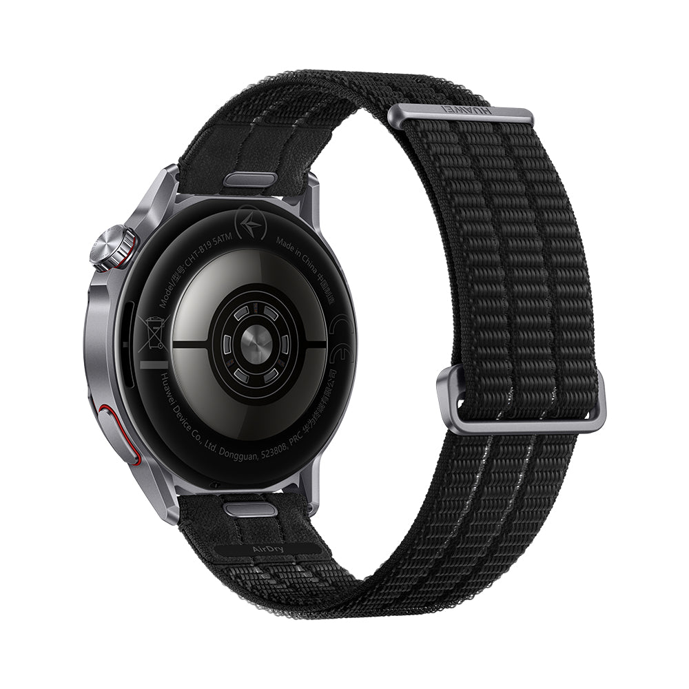Huawei Watch GT Runner 2 44 mm GPS – Titan, Sportarmband, Schwarz, 40 m, für Android, iPhone