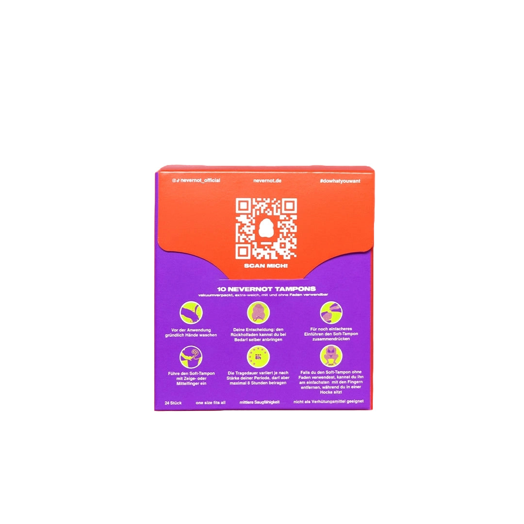 Nevernot Soft-Tampons – 10 Stk