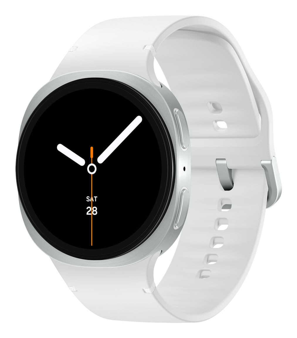 Samsung Sportuhr – Smartwatch – 44 mm, 1,5", GPS, WLAN, AMOLED, Silber