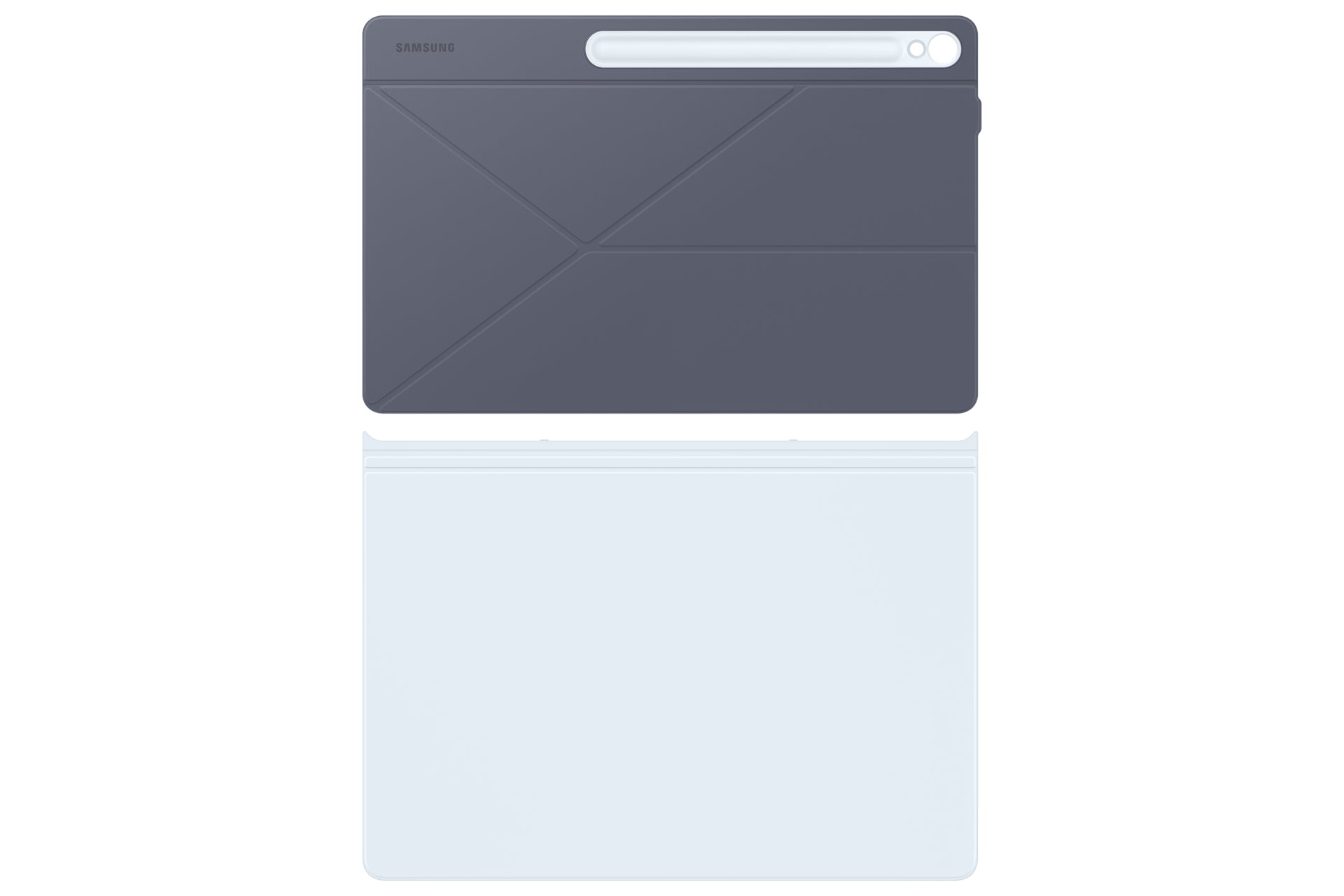 Samsung Smart Book Cover Notebook-Schutzhülle – für Galaxy Tab S10 FE+, 10,9", blau