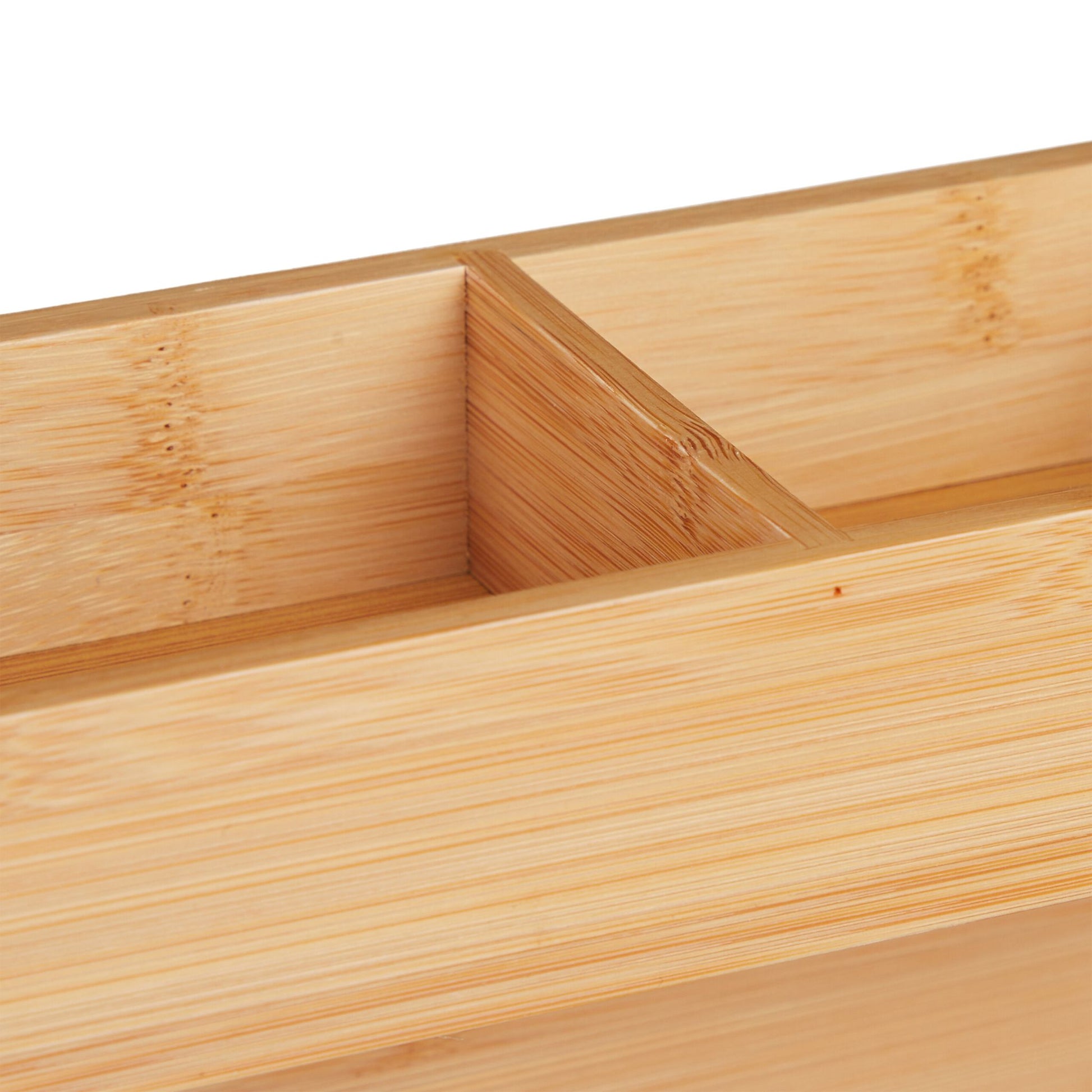 Relaxdays Teebeutelbox Bambus/MDF, 9 Fächer, 27 × 17,5 × 24 cm, natur