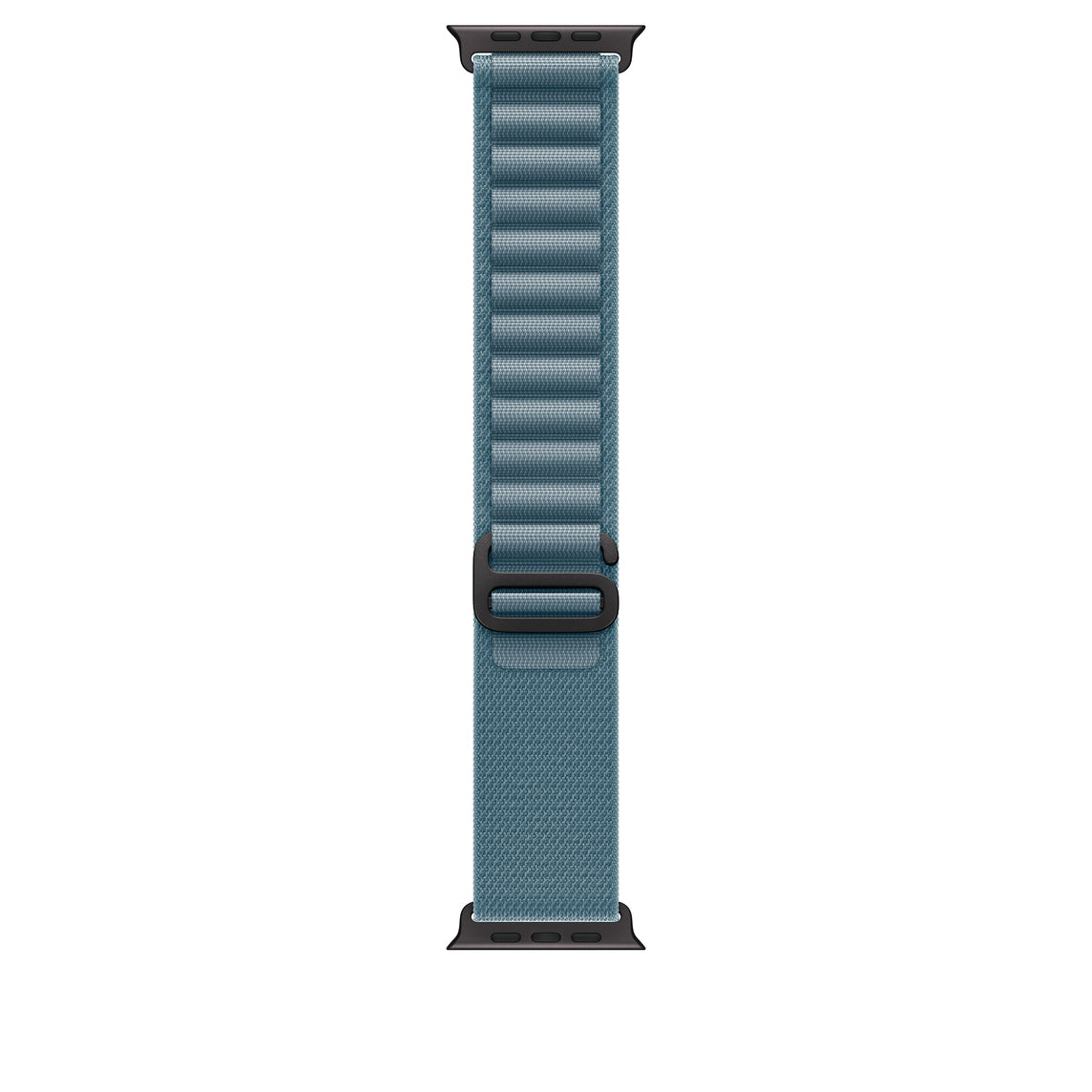 Apple Alpine Loop – Armband – für Apple Watch 49 mm, Black Titanium Finish, M, Titan