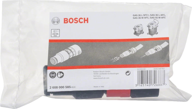 Bosch Professional – Kragen, für GAS 15 PS, GAS 18V-10 L, GAS 35 H AFC und andere, schwarz, rot