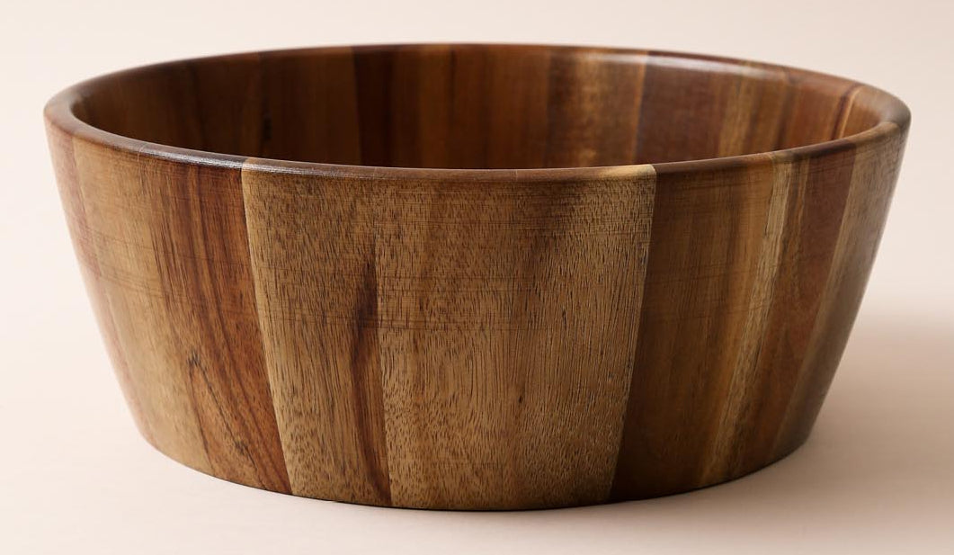Esmée Salatschüssel – Ø 30 cm, H 11,3 cm, Akazie