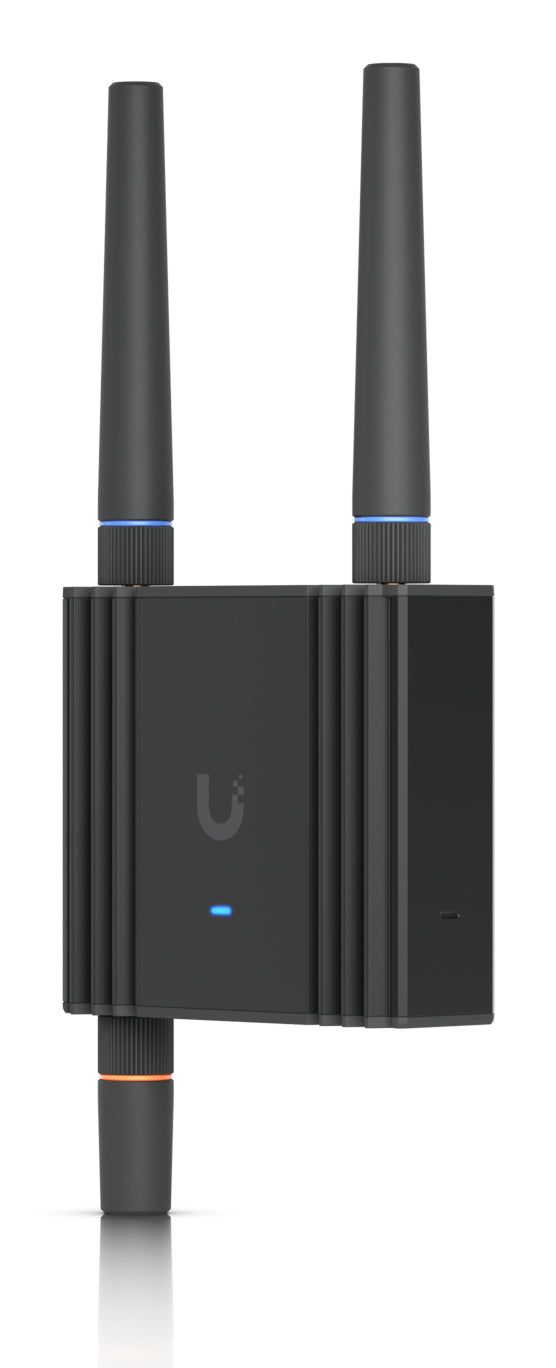 Ubiquiti UMR-Ultra – LTE Router, Wi-Fi 4, 2,4 GHz, 150 Mbit/s, 2× Fast Ethernet, Nano-SIM, Schwarz