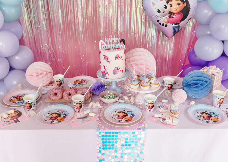 PartyDeco Gabby's Dollhouse Servietten – 33 × 33 cm, 2-lagig – 20 Stück
