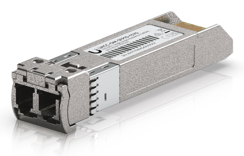 Ubiquiti SFP+ Transceiver – 11,3 Gbit/s, CWDM 1570 nm, Single-Mode LC (bis 20 km), 1 Stück
