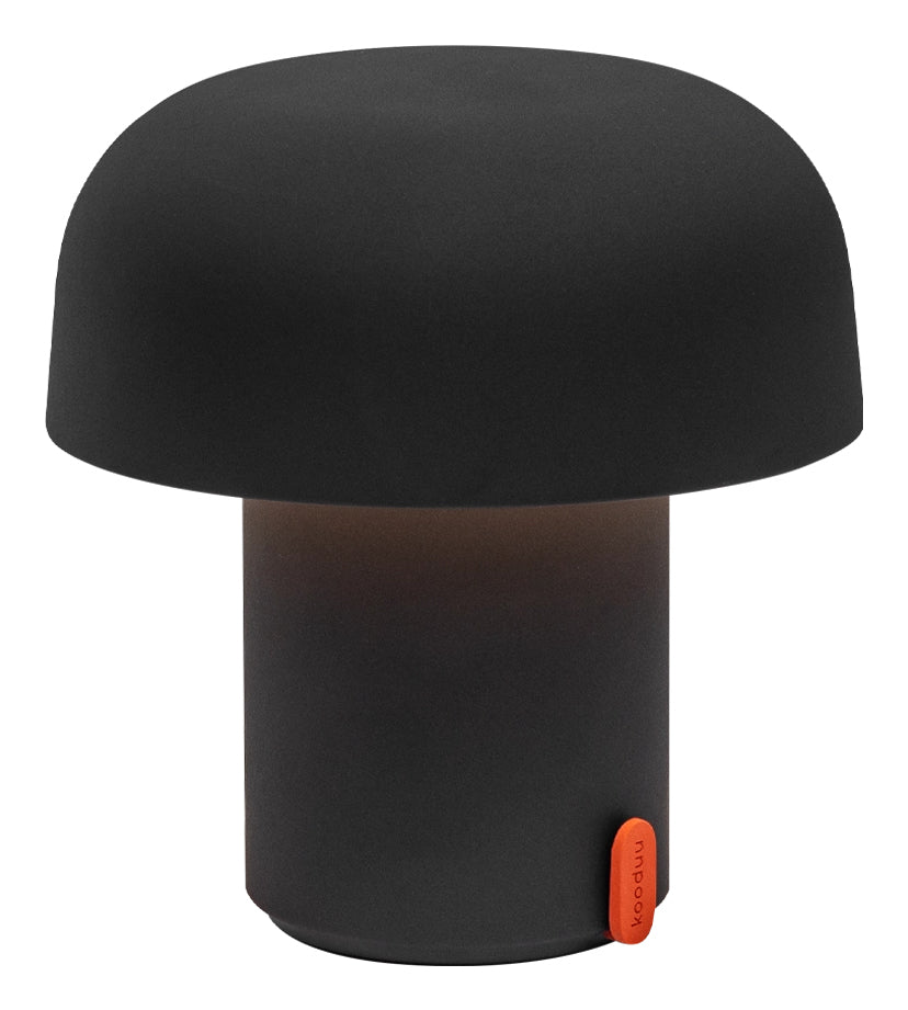 Kooduu Tischleuchte SENSA – 60 lm, 2700 K, dimmbar, Akku, USB, tragbar – Anthrazit