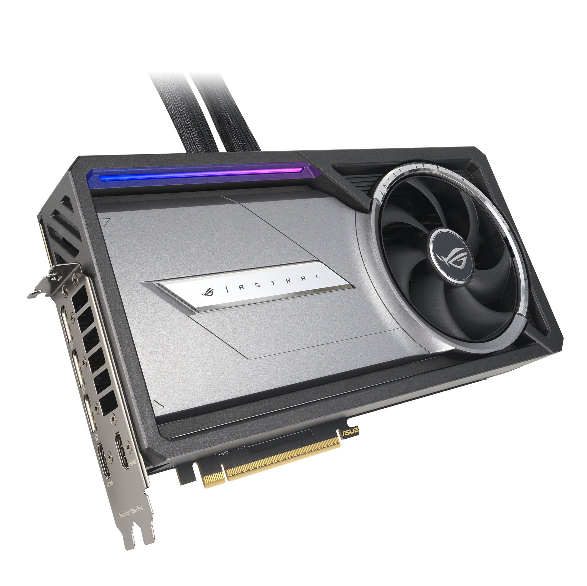 ASUS ROG-ASTRAL-LC-RTX5090-O32G-GAMING – PCIe Grafikkarte – 3×DP, 1×HDMI, PCIe 5.0, 1×16-Pin