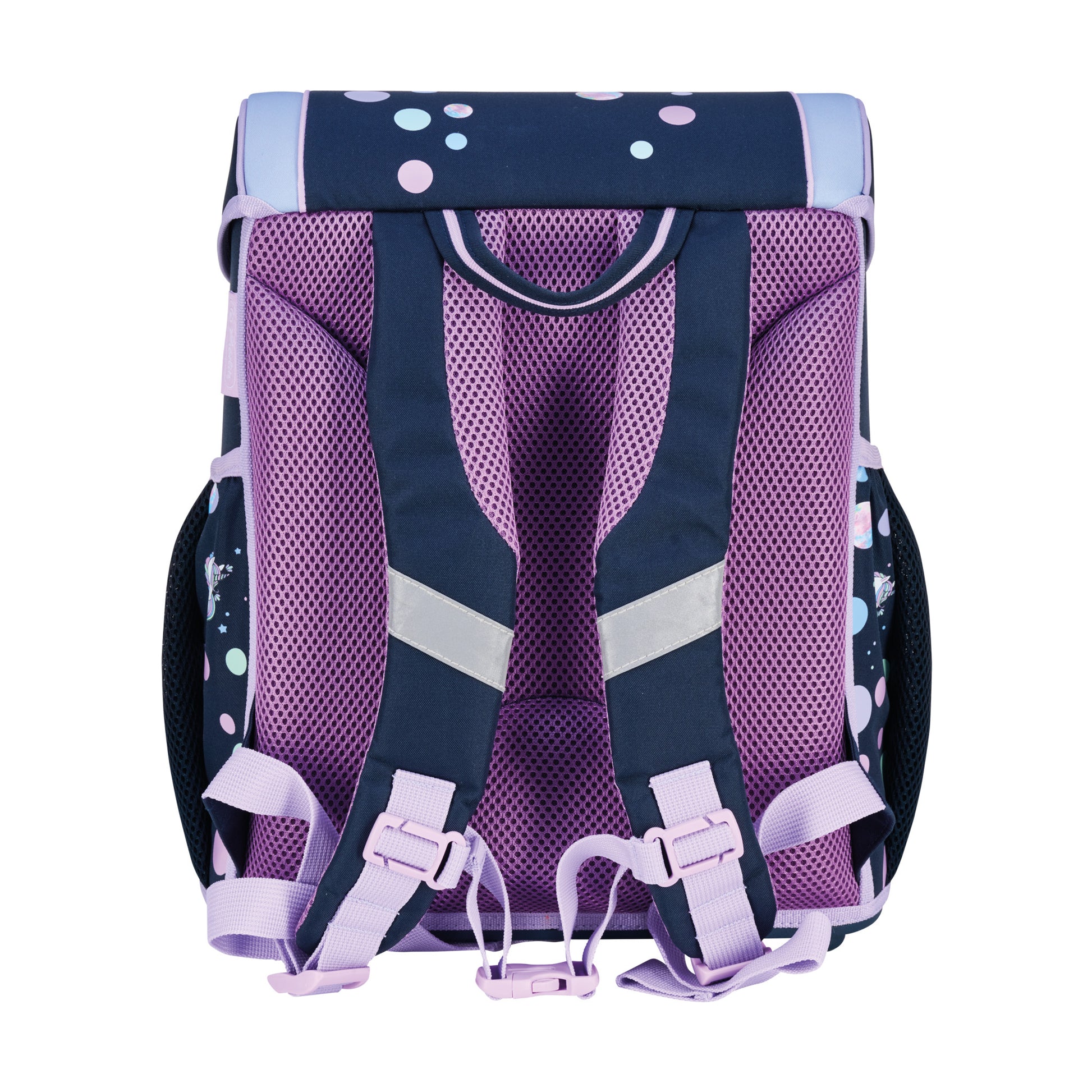 Herlitz Loop Plus – Schulrucksack-Set 4-teilig, Einhorn, 17 l, 31×37×22 cm, höhenverstellbarer Brustgurt