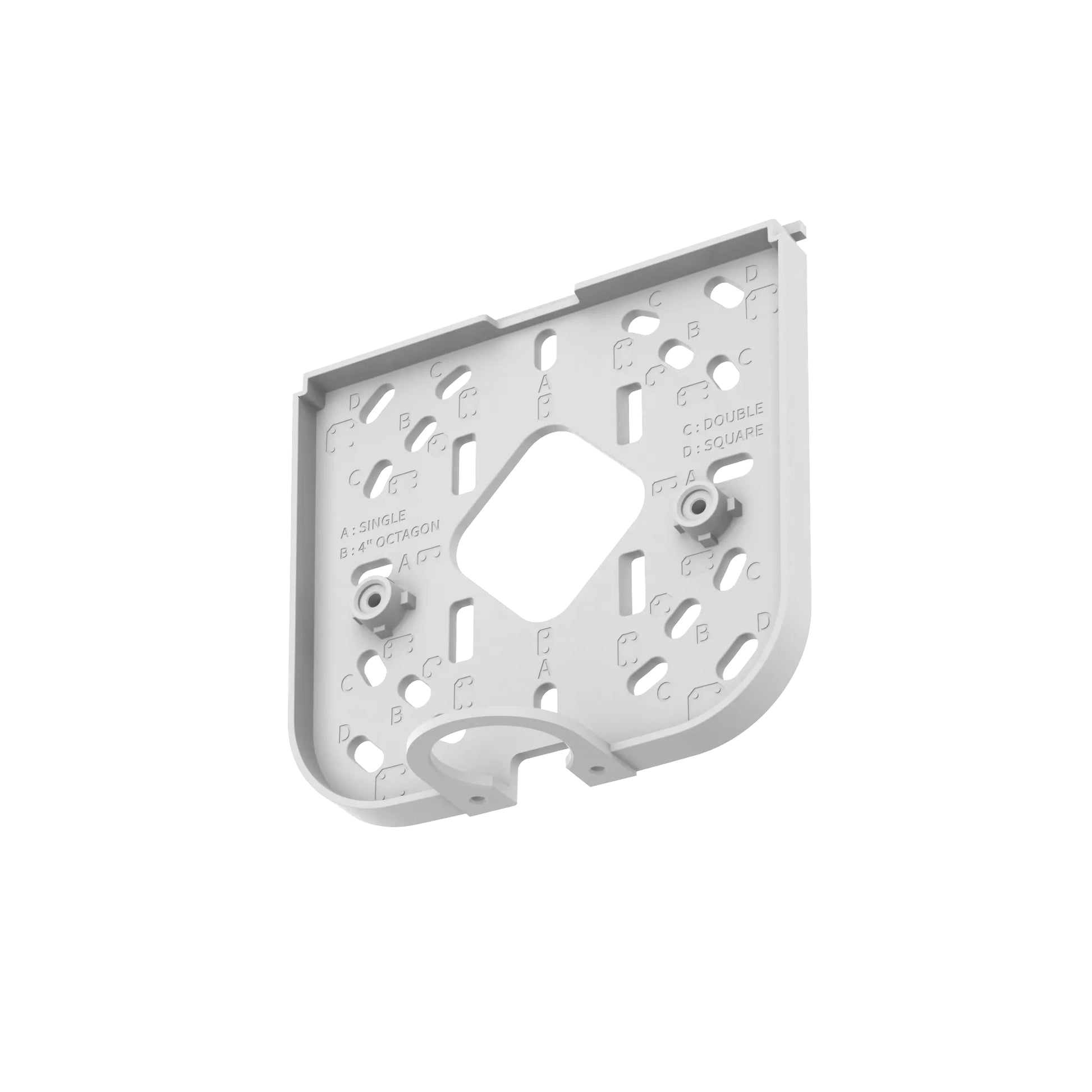 Hanwha Wandhalterung SBP-125WMW1 – Wandmontage, Indoor, Weiss – für QNV-C8011R, C8012, C9011R und andere