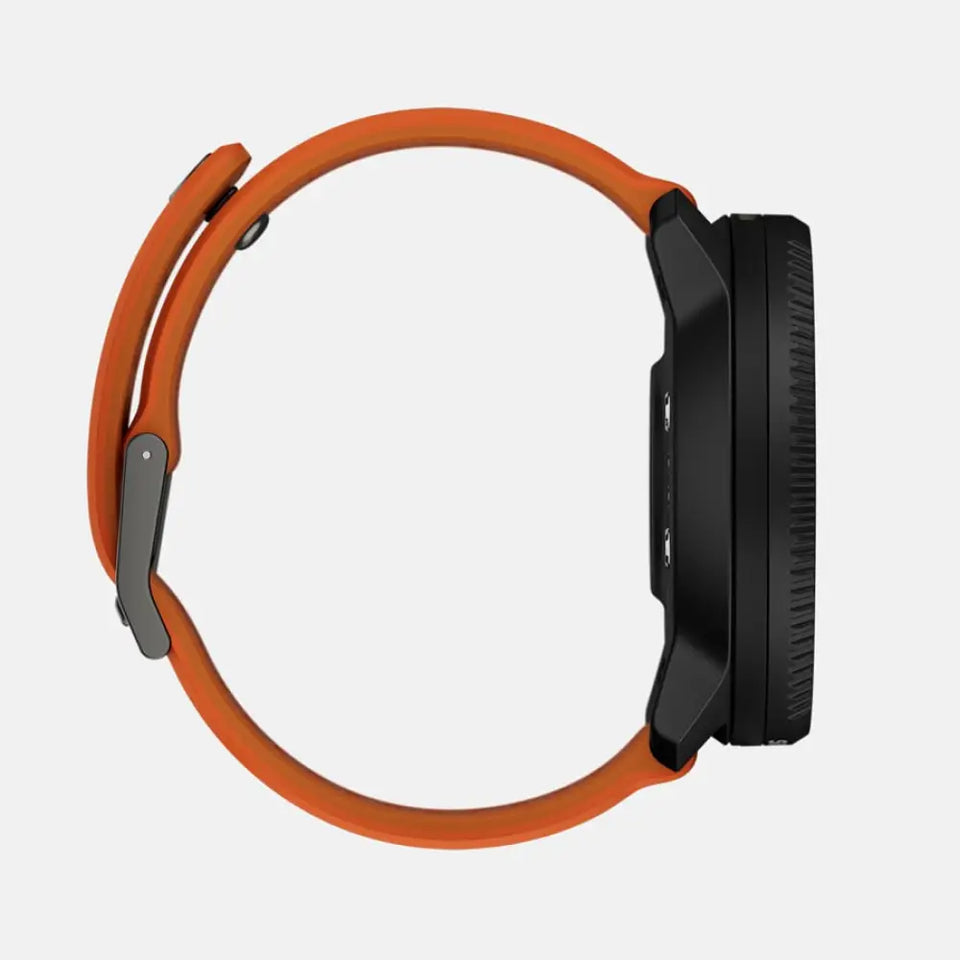 Suunto Vertical 2 49 mm GPS – Edelstahl Schwarz, Sportband, Canyon, 100 m, für Android und iOS