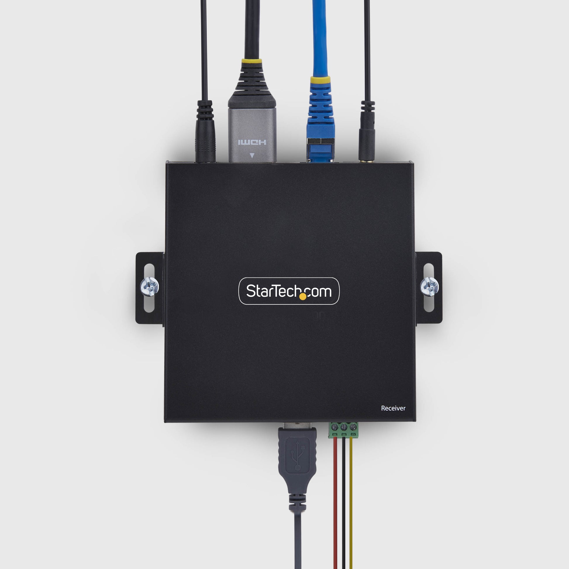 StarTech.com KVM-Extender-Empfänger HDMI – 4K/60 Hz, USB, KVM-over-IP – für IH2006 Serie
