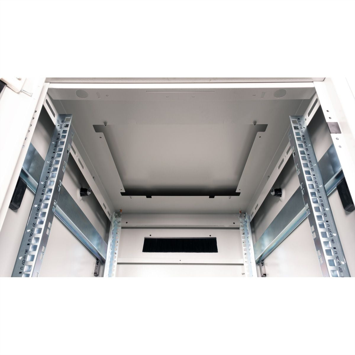 ROLINE Pro – 19" Netzwerkschrank 32U, IP20, abschliessbar, 600 × 800 × 1609 mm, grau, Stahl