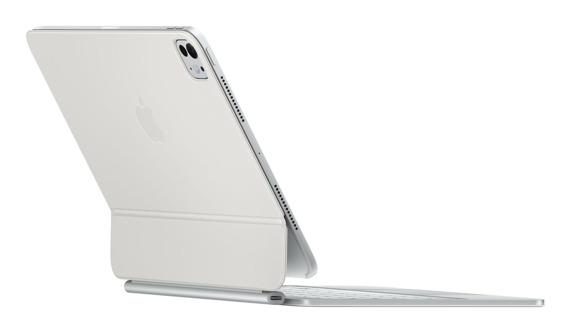 Apple Magic Keyboard – Tastatur, DE-Layout (DE), Weiss – für iPad Pro 11" (M5)