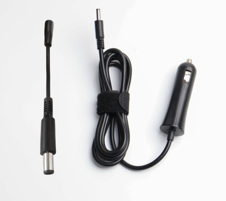 CoreParts Auto-Ladegerät 90 W 19,5 V – Stecker 4,5×3,0 mm – Eingang 12–15 V – für Dell – schwarz