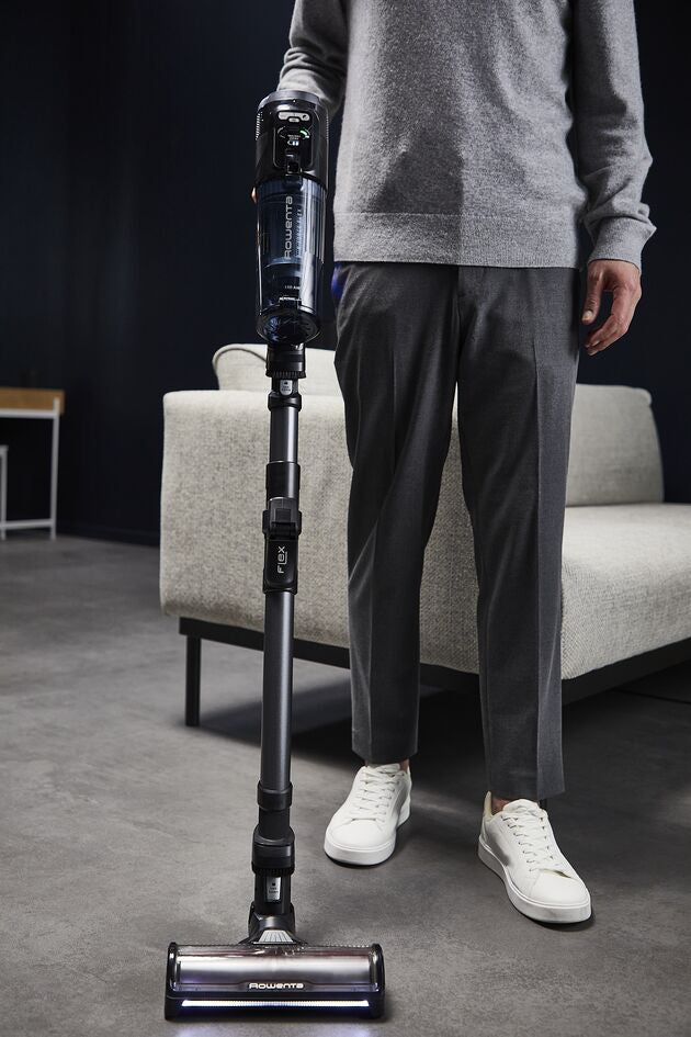 Rowenta Akkustaubsauger X-Force Flex 12.60 Neo, 2-in-1 – 60 min, 150 AW, Behälter 0,65 l