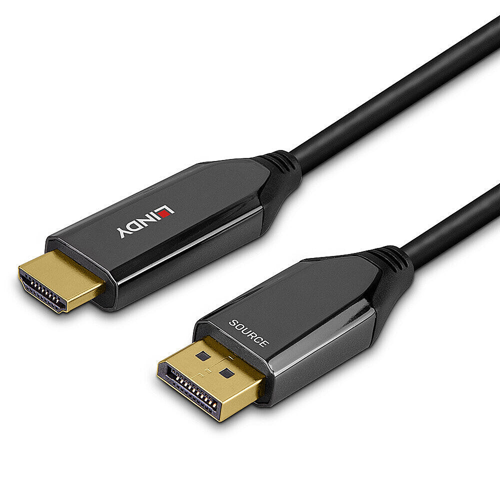 Lindy DisplayPort auf HDMI Adapter, DP 1.4, 1 m