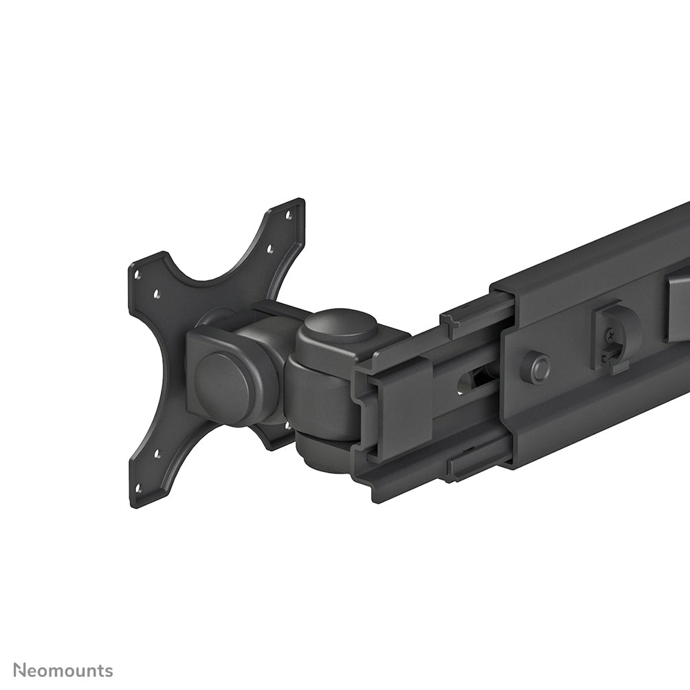Neomounts FPMA D700DD – Tischhalterung, Dual, Tischdurchführung, bis 27", VESA 75 × 75 mm, 24 kg