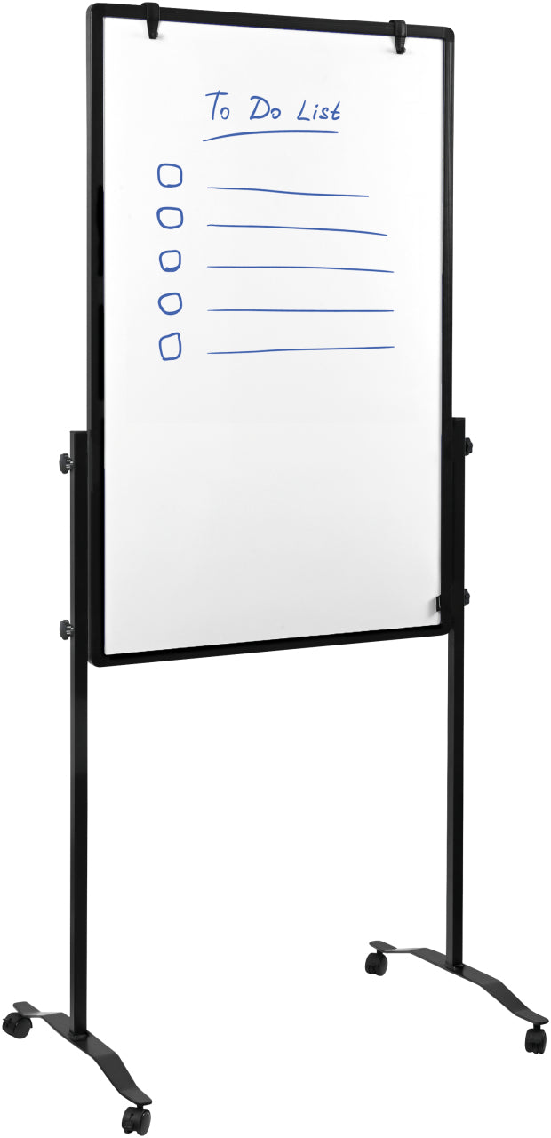 Legamaster Mobiles Whiteboard – Emaille, magnetisch, beidseitig – 76 × 120 cm