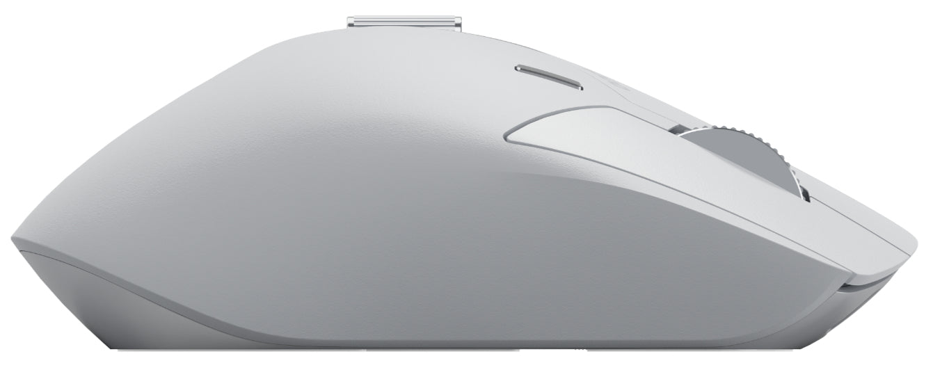 Rapoo MT760L Gaming-Maus – Kabellos, 4000 dpi, 10 Tasten, Rechtshänder, Wiederaufladbar, Grau