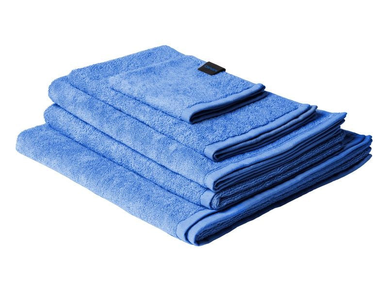 Mimo Seiftuch Sea – 30 × 30 cm, Ozeanblau, 65% Baumwolle/35% recyceltes Polyester, 500 g/m²