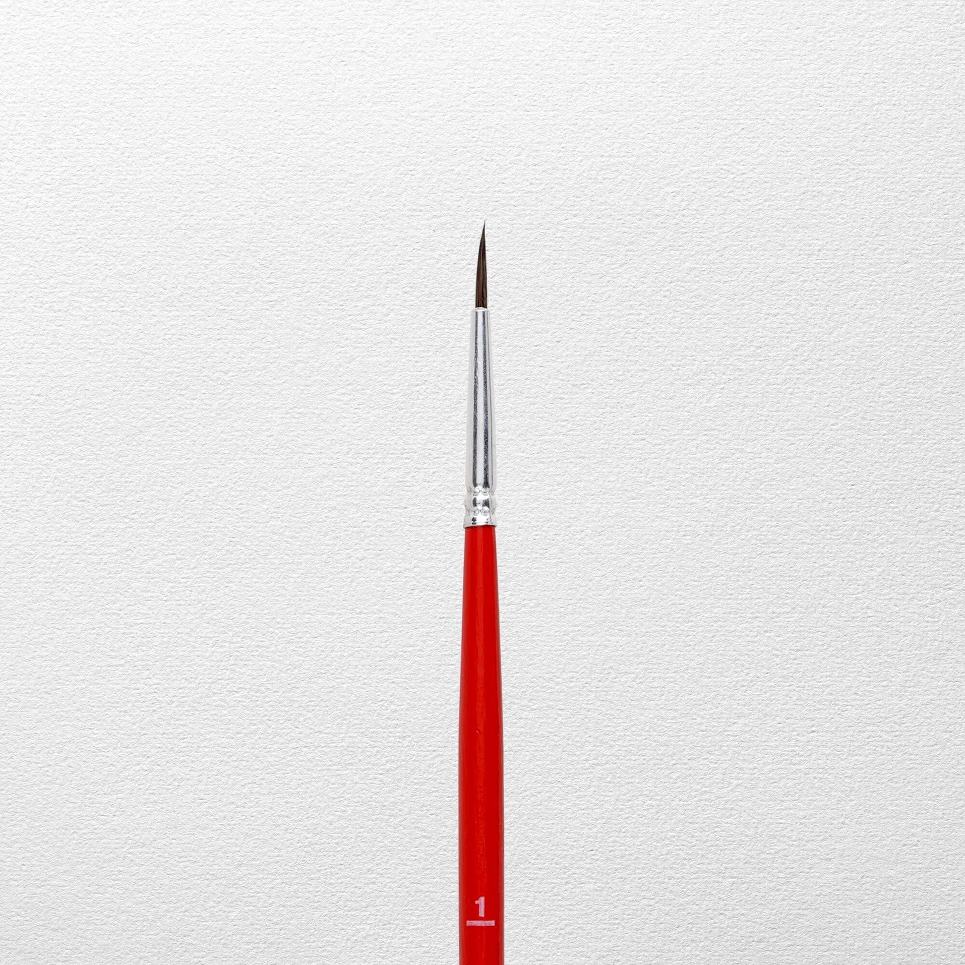 Talens Aquarellpinsel – Braun, Länge 171 mm, Pony-/Ziegenhaar, Aluminiumzwinge, FSC-zertifiziert