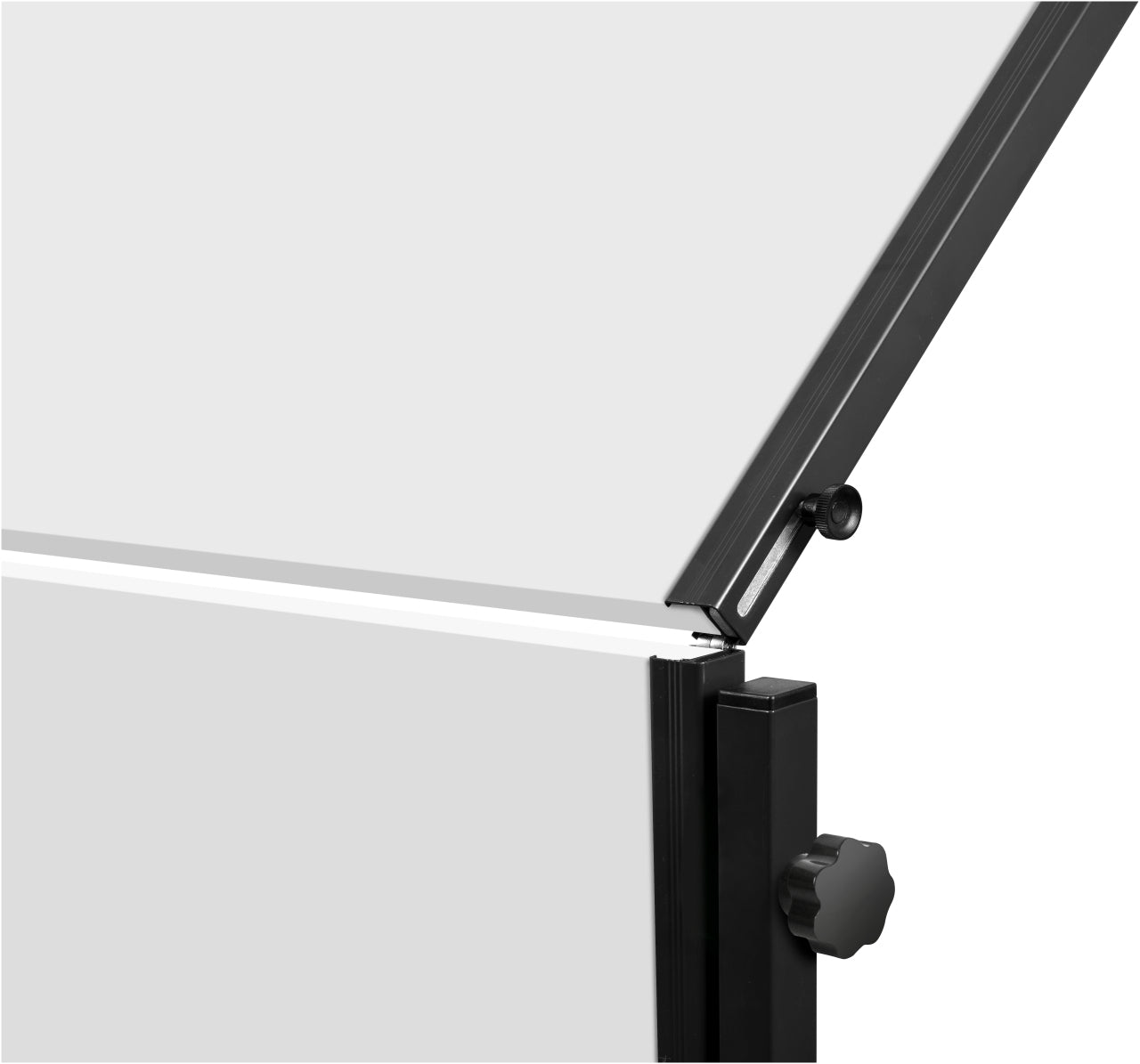 Legamaster Moderationswand Premium Plus – Papier/Karton, mit Rollen, doppelseitig – 120 × 150 cm – weiss