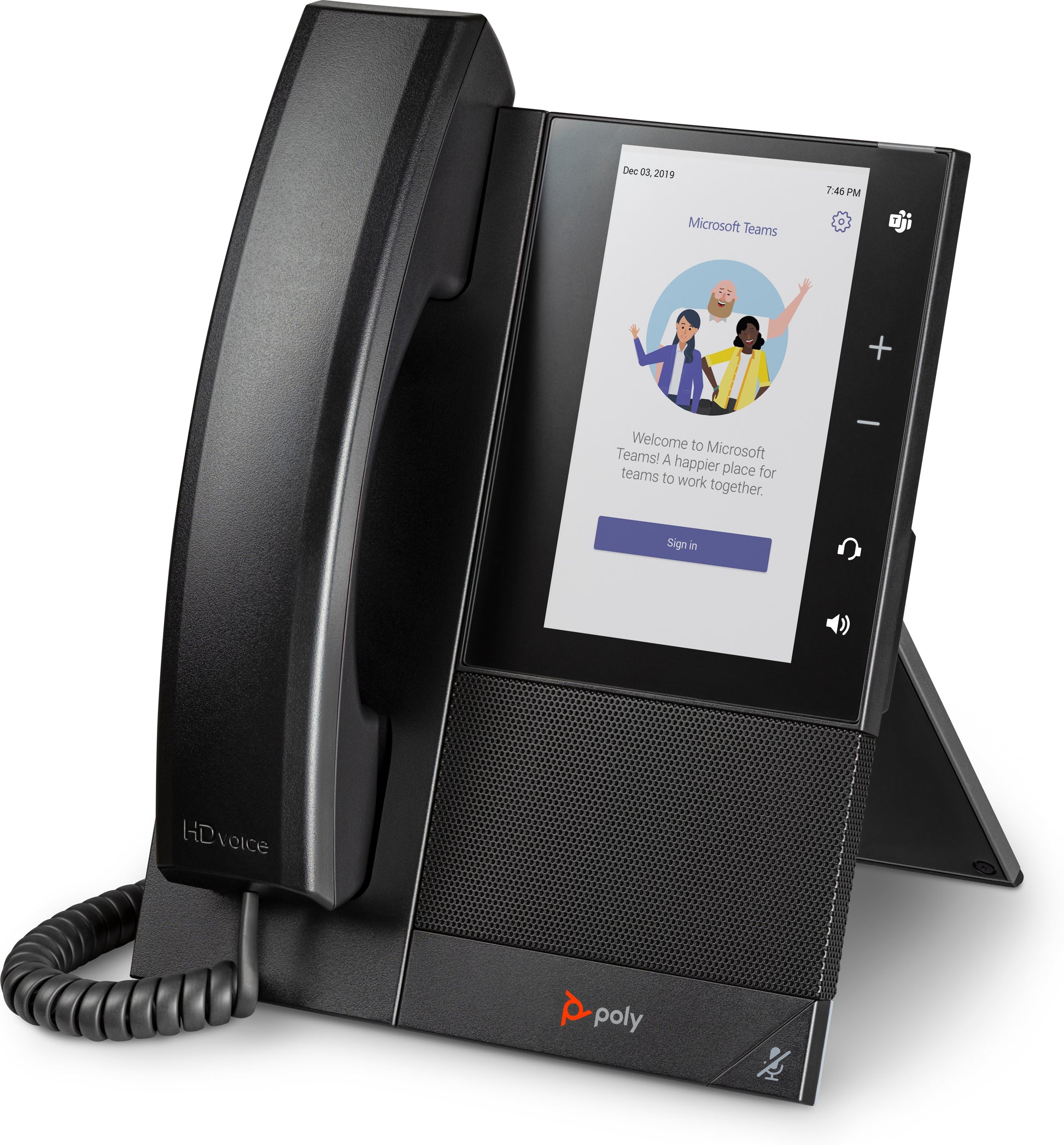 Poly CCX 505 – Business Media Phone, für Microsoft Teams, PoE