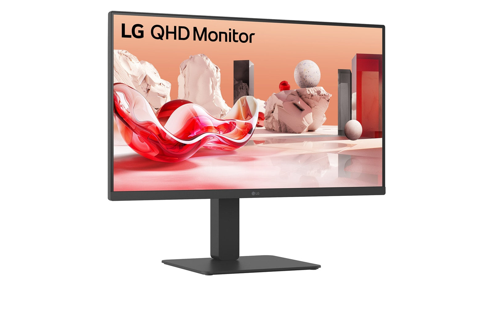 LG 27BA65QB-B – Monitor, 27", LCD, USB-C, KVM, Daisy Chain, Schwarz