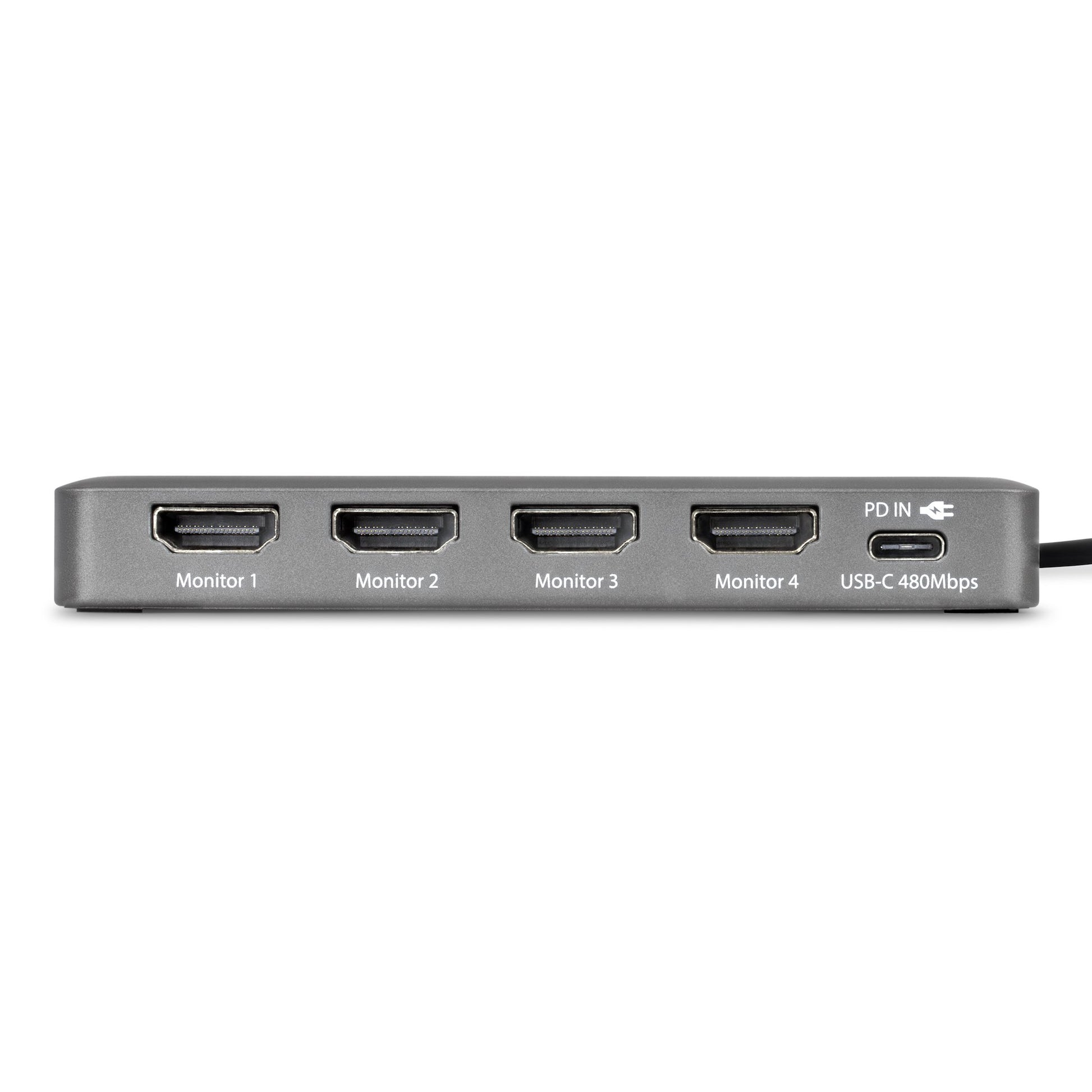 StarTech.com QUAD-USB-HDMI-ADAPT USB-C zu 4× HDMI Adapter – 4K (3840 × 2160) @ 60 Hz, USB 3.2 Gen 1