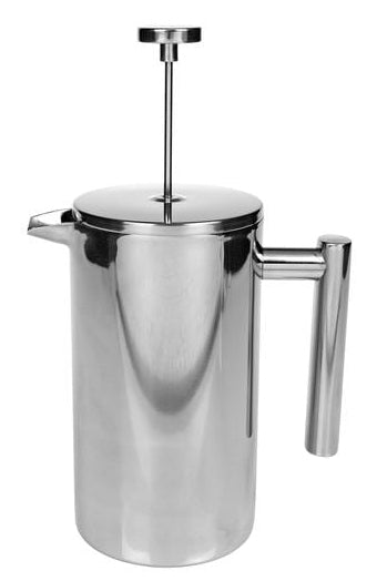 Furber. Furber French Press / Kaffeebereiter – 1 l, 8 Tassen, Edelstahl, 18,5 × 21,5 × 10,5 cm