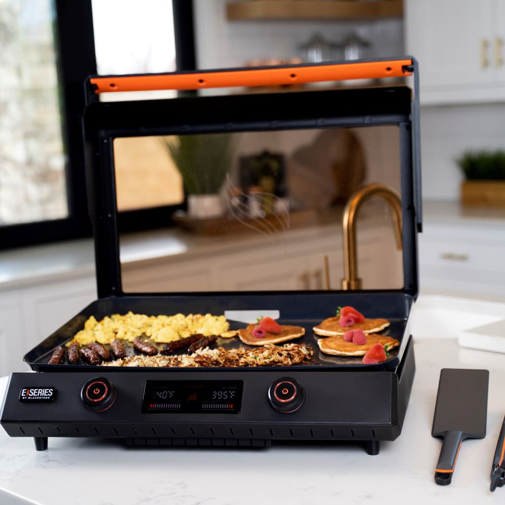 Blackstone Tischgrillplatte 8001EU – 2'015 cm² Grillfläche, 1600 W – Schwarz