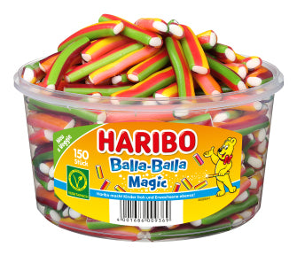 Haribo Balla-Balla Magic Gummibonbons – Mango, Passionsfrucht – 1,2 kg