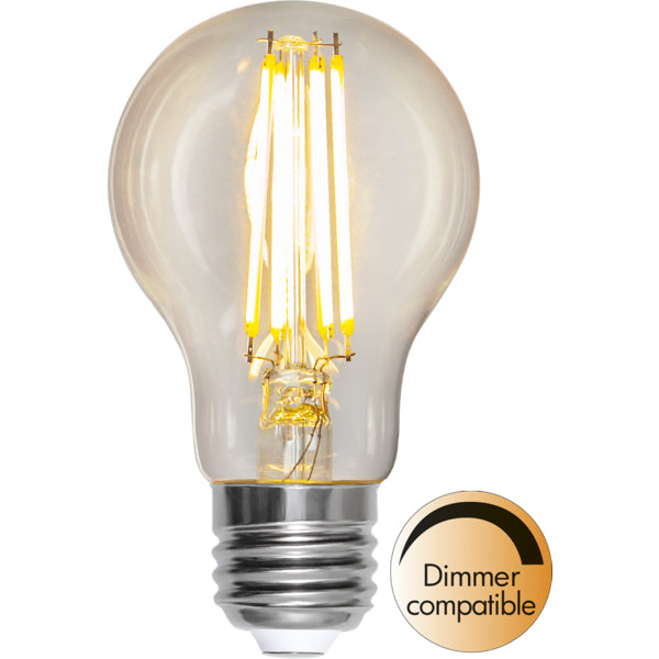 Star Trading Leuchtmittel E27 A60 – Warmweiss 2700 K, 810 lm, 8 W, dimmbar – IP44 – 10 Stk. – 352-32-2