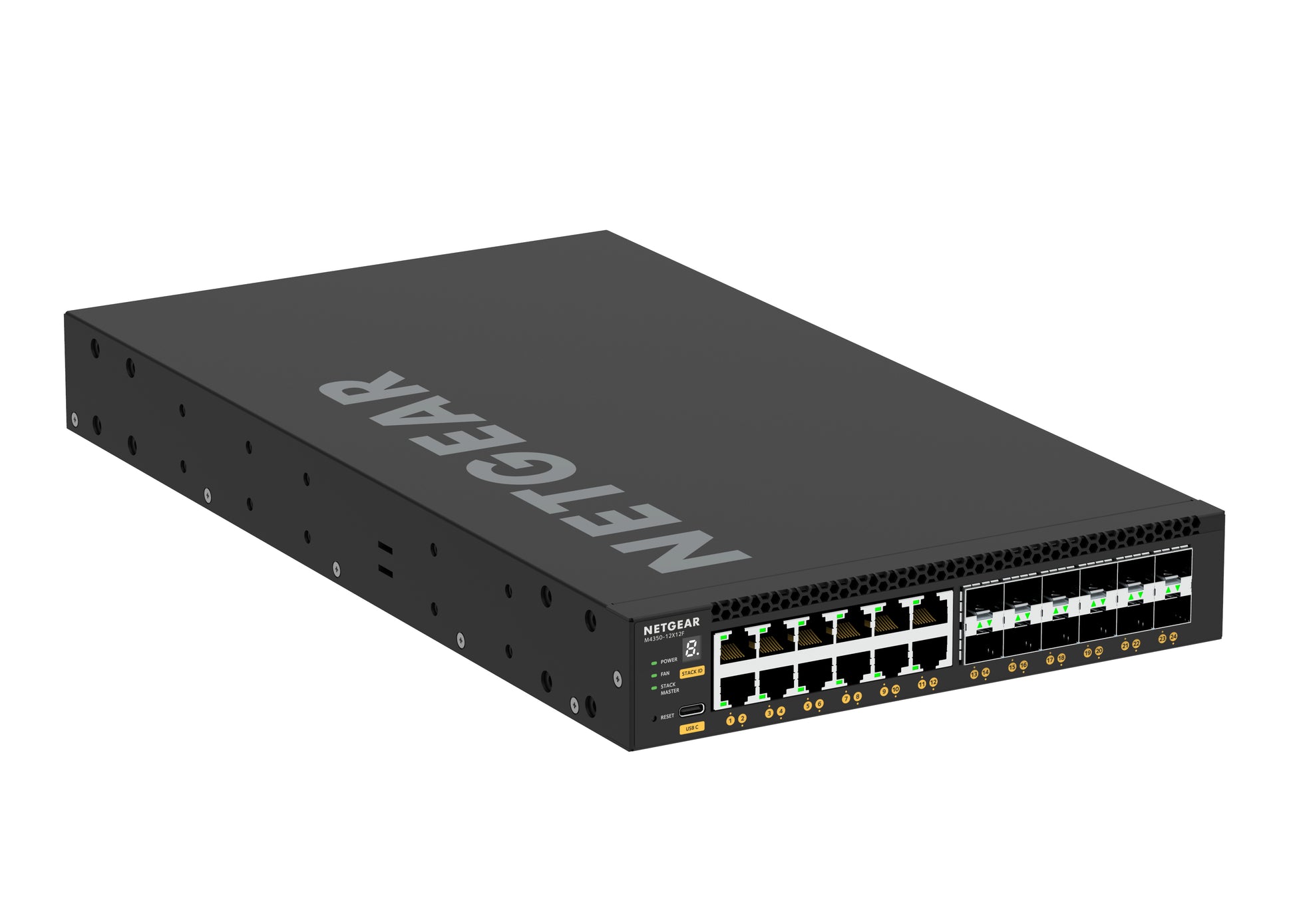 NETGEAR M4350-12X12F – Managed Switch – 12×10G RJ45, 12×10G SFP+, L3, 1U