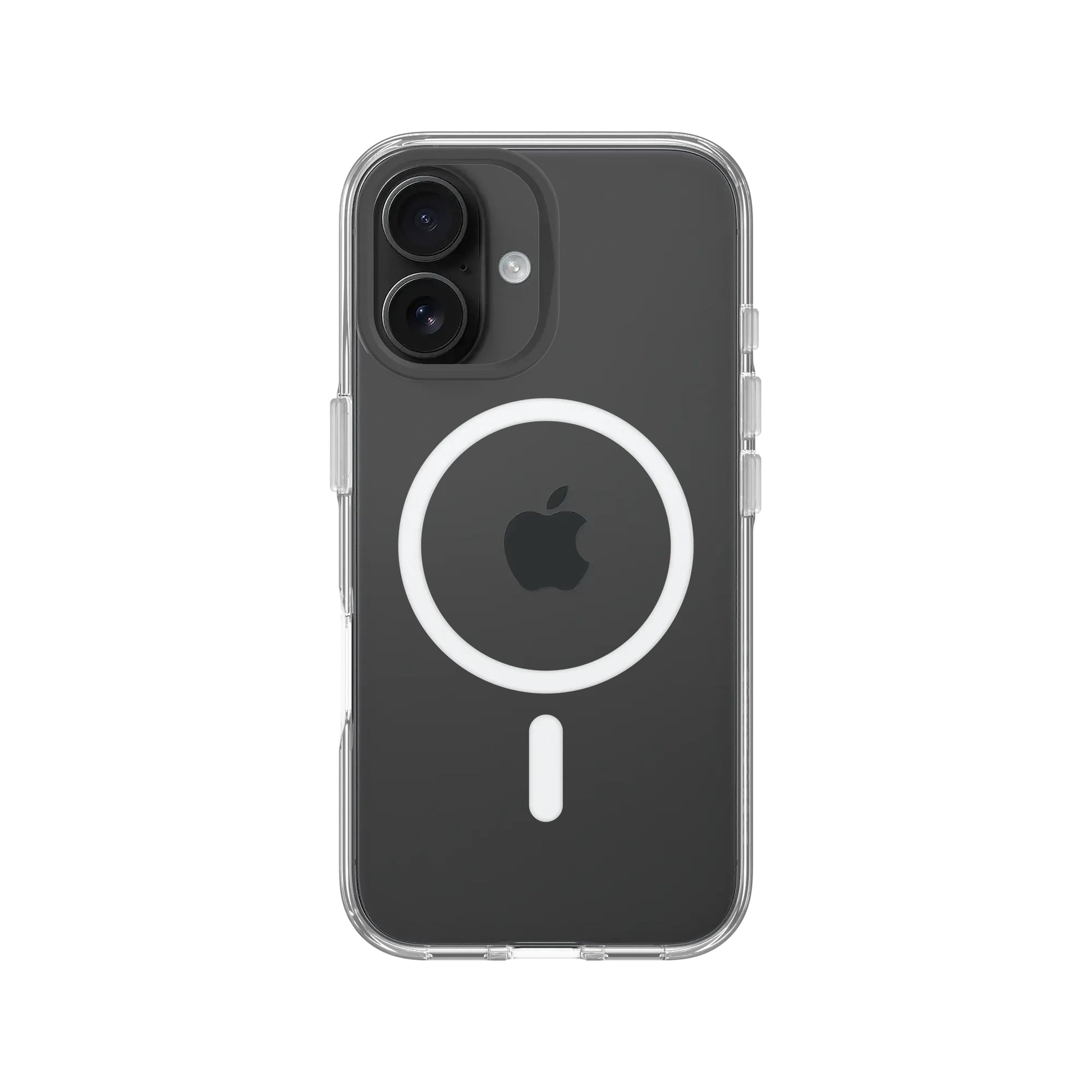 RhinoShield Backcover – für Apple iPhone 16 – transparent – Kunststoff – MagSafe-kompatibel
