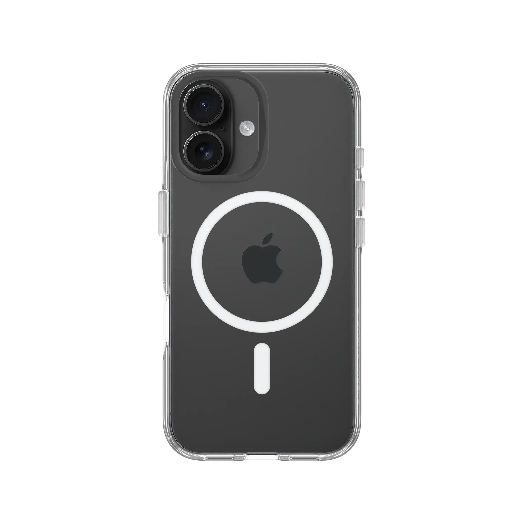 RhinoShield Backcover – für Apple iPhone 16 – transparent – Kunststoff – MagSafe-kompatibel