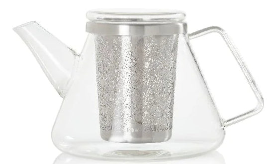 AdHoc Fusion TK49 – Teekanne, 1,0 l, Glas/Edelstahl