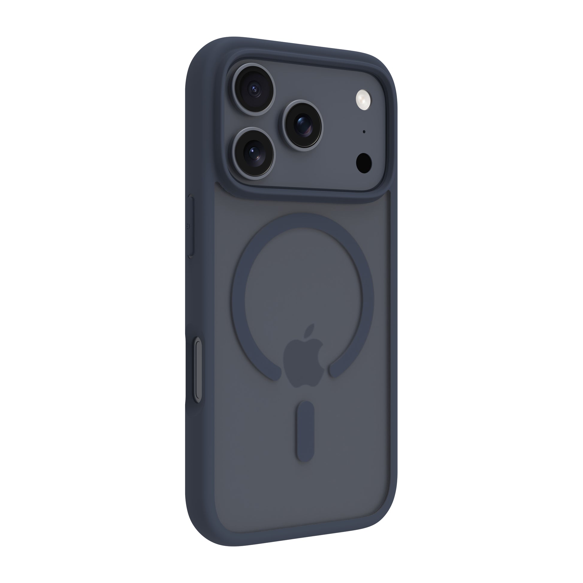 dbramante1928 Grenen MS – Backcover – für Apple iPhone 17 Pro, Dunkelblau, bis 2 m sturzsicher, mit Zusatzfach