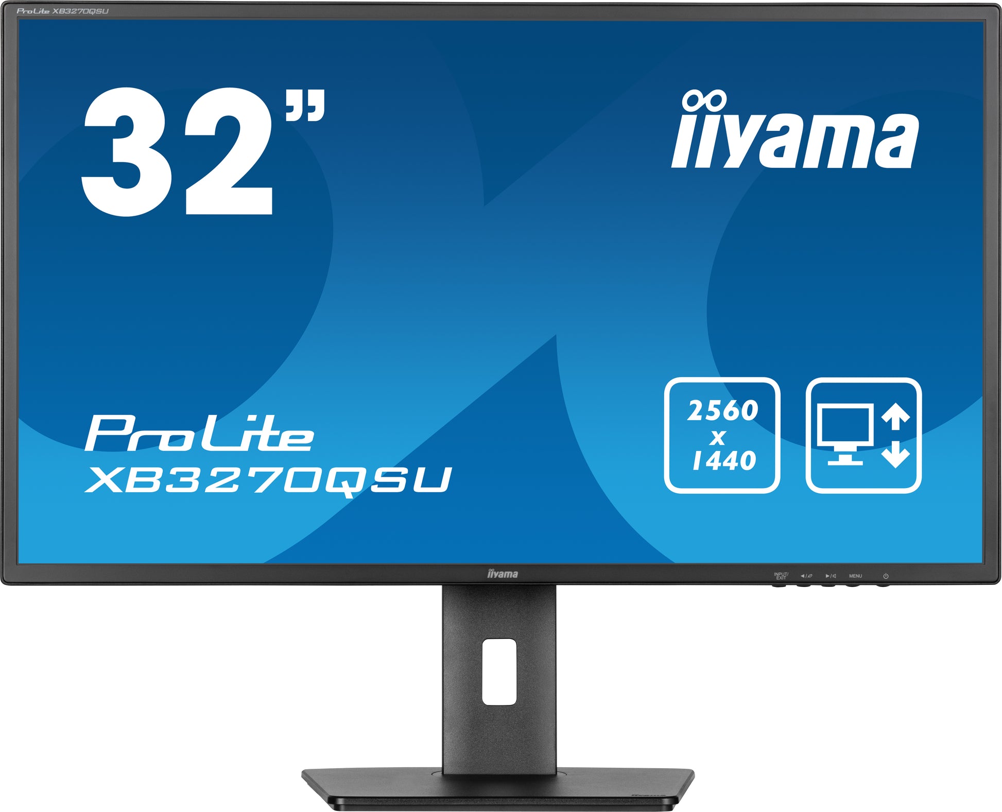 iiyama XB3270QSU-B1 – Monitor, 32" 2560 × 1440 (WQHD), IPS