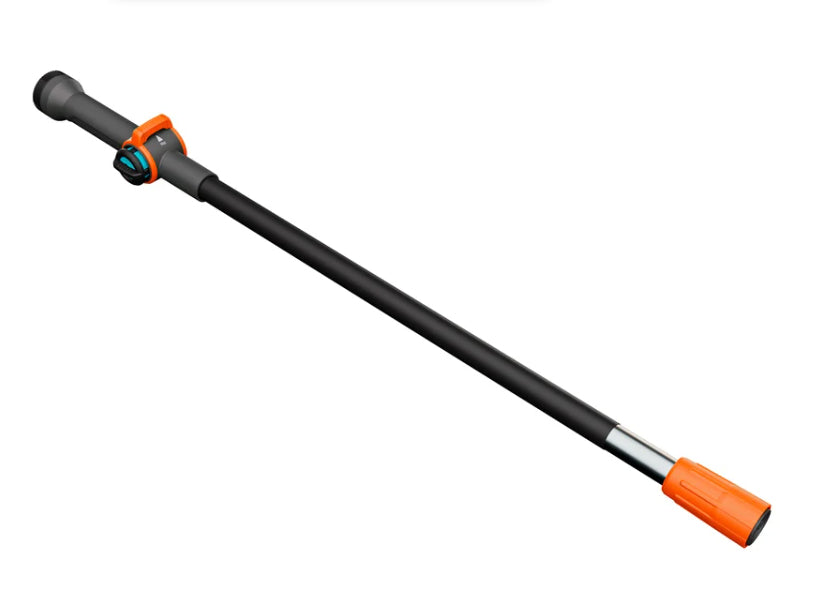 Gardena Wischerstiel Cleansystem S – 90,0 cm, Aluminium, schwarz, orange, gelb