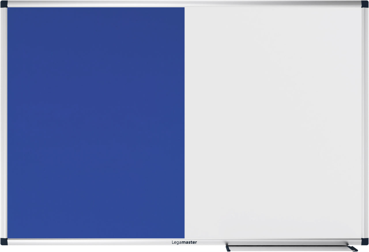 Legamaster UNITE Kombiboard Whiteboard – Filz, lackierter Stahl, magnetisch – 90 × 60 cm