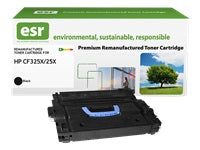 esr 25X (CF325X) Schwarzer Toner – Kompatibel XL – 40'000 Seiten – für HP