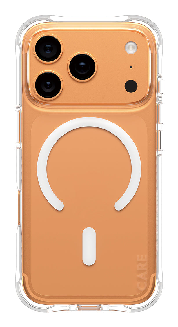 PanzerGlass Backcover Samba – für Apple iPhone 17 Pro – transparent – TPU, MagSafe-kompatibel