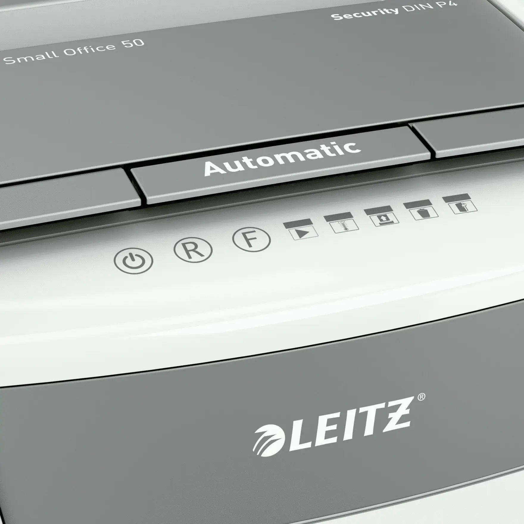 Leitz IQ Autofeed – Aktenvernichter mit Autofeed 50 Blatt, DIN P-4, Partikelschnitt 4 × 28 mm, 6 Blatt, 20 l