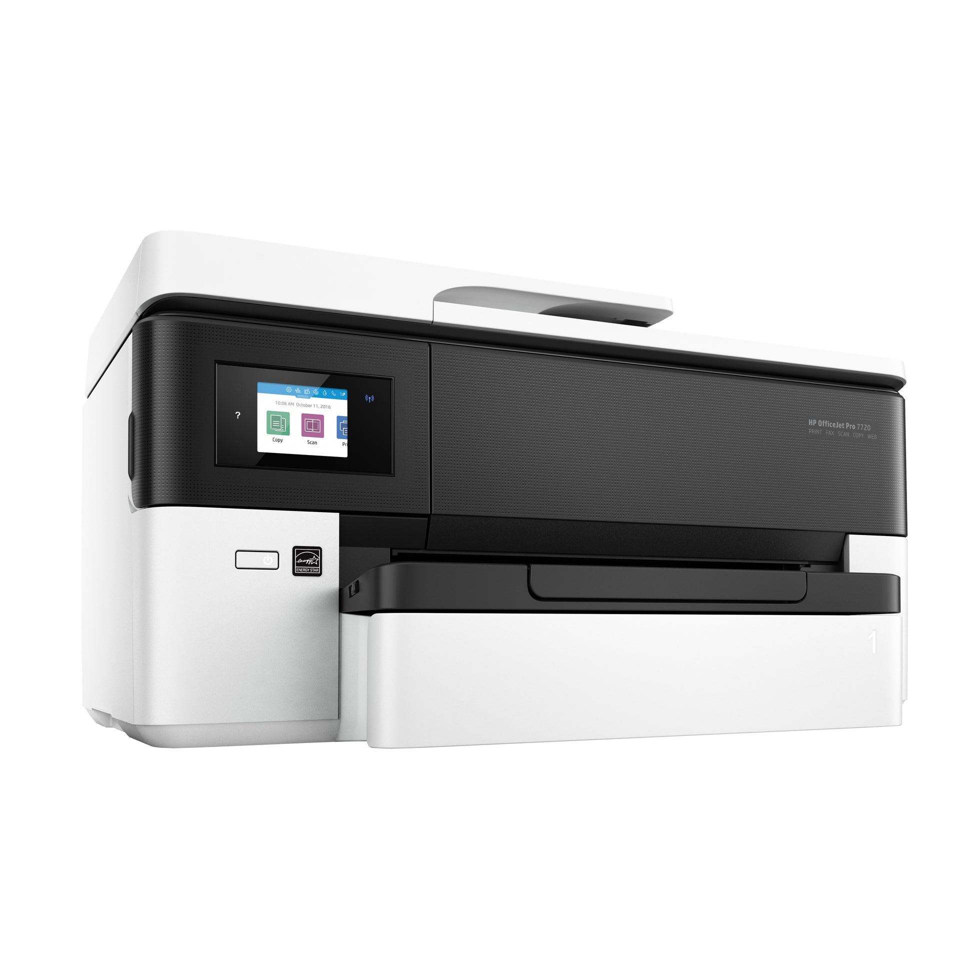 HP Officejet Pro 7720 Wide All-in-One – Farbiger Tintenstrahl-MFP A3, 4-in-1 – USB/WLAN – 22 Seiten/Min. S/W